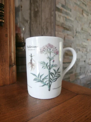 CERAMIC MUG CUP VALERIAN DECOR / C. MICHAUT Editions Louis Pariente - Image 1 of 3