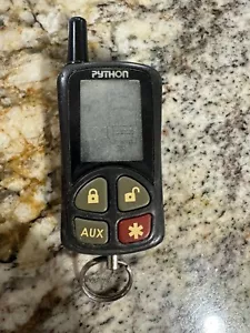 PYTHON 2-WAY LCD REMOTE START ALARM TRANSMITTER EZSDEI7701 7701V/P/X - Picture 1 of 3