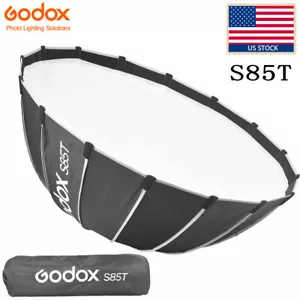 Softbox ombrello US Godox S85T 33,5"" sgancio rapido Fr SL60 MS300 SK400 AD400Pro - Foto 1 di 14