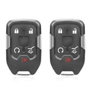 2 For 2021-2017 GMC Acadia Terrain 433 Mhz Keyless Entry Remote Car Key Fob - Picture 1 of 6