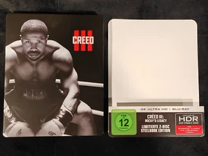 Creed 3 - Rocky's Legacy + Steelbook 4K + UHD + Blu-ray - Bild 1 von 3