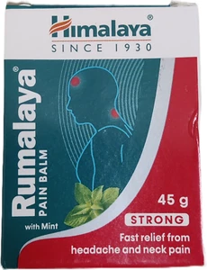 Himalaya Pain Balm Mint For Fast Relief from Headaches Pain 45 gm +Free Shipping - Picture 1 of 4