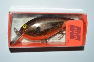 old bill norman lures little n crankbait 2.75"  3/8oz 1902 gold black back - Picture 1 of 4