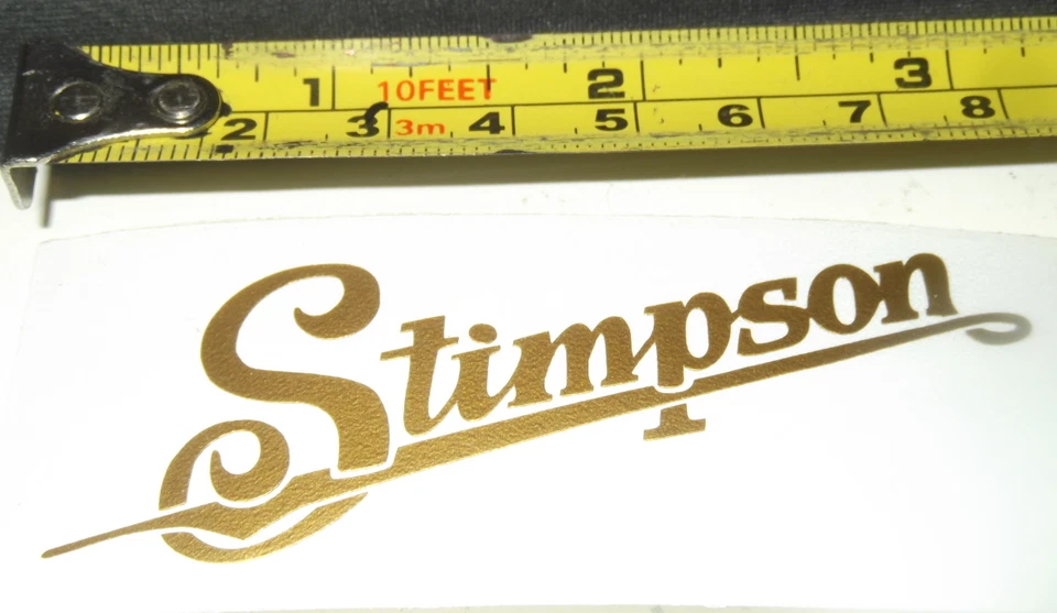 Stimpson scale vinyl decals candy scale (new item  ) 3" wide - Image 1 of 1