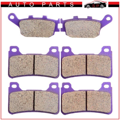 Front and Rear Brake Pads Set For 2004-2005 Honda CBR1000RR 2003-2006 CBR600RR - Image 1 of 4