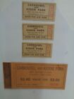 Carrousel Kiddie Park Hicksville NY Long Island 1964 1966 vintage tickets 