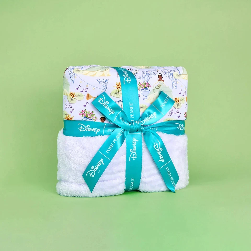 Posh Peanut AGOTADO Disney Princesa Tiana Lujo Peluche Patoo Manta ¡Nuevo en Bolsa!! Foto 1 de 1