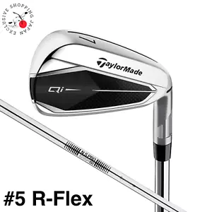 Taylormade Golf Qi Iron Club #5 R Flex N.S.PRO 820GH Steel Shaft Men Velvet Grip - Picture 1 of 17