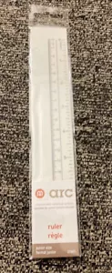 Staples Arc System Poly Ruler resistente taglia junior trasparente (21801) nuovo - Foto 1 di 8