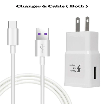 Cable rápido de pared adaptable y USB C tipo C de carga rápida para Samsung S20 S20 S22 S10 Foto 1 de 4