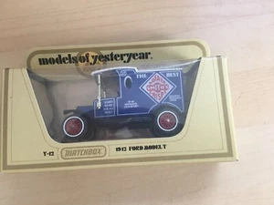 Matchbox Models of Yesteryear 1912 Ford Model T Smiths Crisps Y12 - Picture 1 of 3