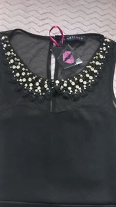 Damen Kleid mit Strass Party Outfit 36 S - Bild 1 von 3