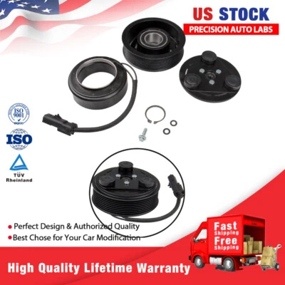 A/C AC Compressor Clutch Assembly For Dodge Ram Diesel L6 5.9L 6.7L 2006-2009 US - Image 1 of 4