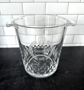 Cristal D'Arques Durand Crystal Juan Champagne Ice Bucket 7 1/2" Tall READ - Picture 1 of 6