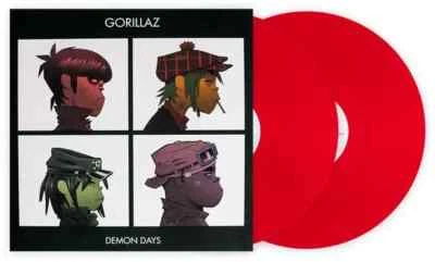 Gorillaz Demon Days (Exclusive Limited Half Speed Red Vinyl 2 LP) NEW/SEALED - Image 1 of 2