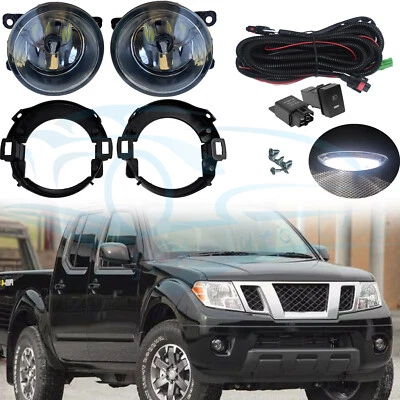 Luces antiniebla LED y arnés para Nissan Xterra 2005-2015 Nissan Frontier 2010-2021 Foto 1 de 4