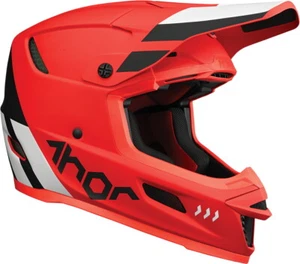 Thor Dirt Bike Reflex Helmet - Cube - MIPS® - Red/Black - Picture 1 of 4