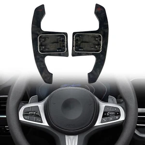 Carbon Fiber Steering Wheel Shift Paddles For Bmw M Series M3 M4 M5 X3 X4 X5 - Picture 1 of 11
