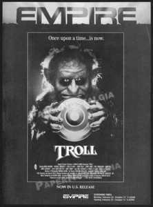 TROLL - Original 1986 Trade AD / ADVERT _ Charles Band _ Julia Louis-Dreyfus - Bild 1 von 1
