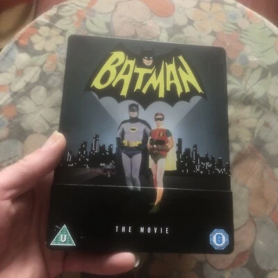 Batman The Movie Ltd Ed 2015 Steelbook BluRay *excellent* 1966 classic Adam West - Image 1 of 4