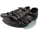 ECCO SANDALS ALL LEATHER UPPER&LINING SIZE 37 INSOLE LENGTH-23CM VERY COMFY