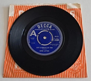 Gene Latter - Just A Minute Or Two UK 1966 Decca Demonstration Sample 7" Single - Bild 1 von 3