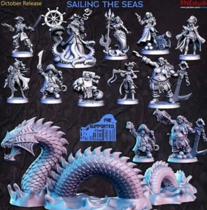 Impression 3D Figurines RN Studio Sailing the seas - Picture 1 of 14