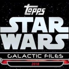 2018 Topps Star Wars Galactic Files Green Parallel Trading Cards Pick From List