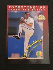 1995 Tombstone Pizza Super-Pro Series #5 Greg Maddux 