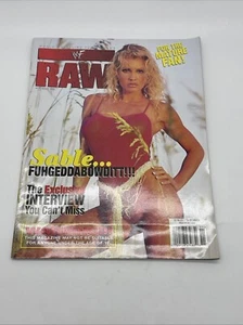 WWF WWE Raw Magazin November 1998 Zobel mit Jacqueline Poster - Bild 1 von 3