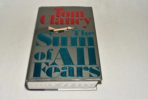 THE SUM OF ALL FEARS Tom Clancy HCDJ 1991 TRUE FIRST EDITION - FIRST PRINTING! - Imagen 1 de 12