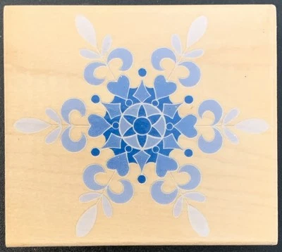 Резиновый штамп Stampede Winter Snowflake 1042H - Изображение 1 из 4