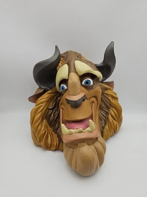 Disney Beauty & The Beast Deluxe Adult Latex Halloween Mask Disguise Inc 16”x14” - Image 1 of 4