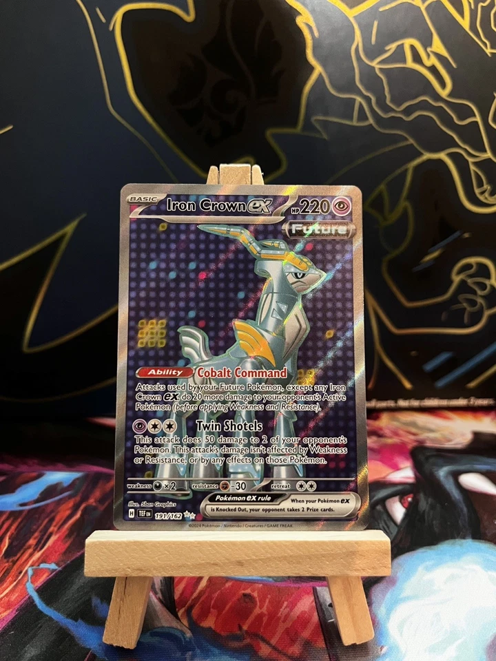 Iron Crown ex 191/162 Sv05: Temporal Forces Holo NM - Image 1 of 2