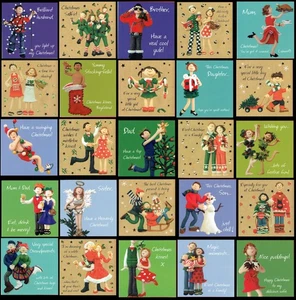 WEIHNACHTSKARTE BEZIEHUNG oder ÖFFNEN GROSSER SPASS Karten für alle, Familie oder Freunde - Bild 1 von 31