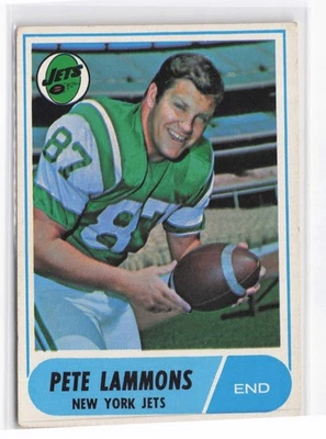 Pete Lammons 1968 Topps #143 Rookie - Image 1 of 2
