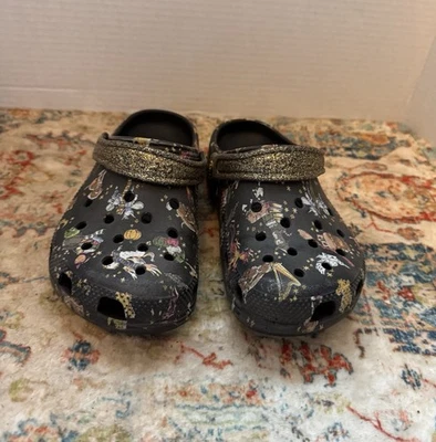 Vera Bradley Harry Potter Amigos en Hogwarts Ditsy Crocs Zuecos Zapatos Junior 3 Foto 1 de 4