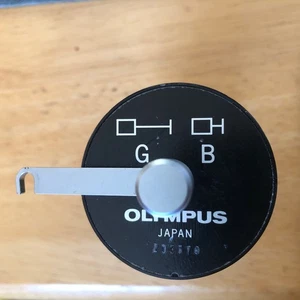 Olympus BH2-RFL Green / Blue G/B Filter Set in Slider - Excellent Condition - Picture 1 of 12