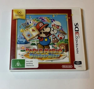 Nintendo 3DS Paper Mario Sticker Star Game R4 PAL AUS - Free Aus Post! - Picture 1 of 5