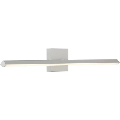 Access Lighting 62606LEDD-SILV/ACR Float Bathroom Vanity Light Silver - Image 1 of 2
