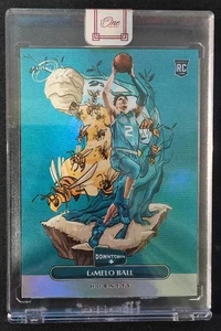 2020-21 Panini One And One Lamelo Ball RC Rookie #4 Downtown Case Hit SSP - Bild 1 von 3