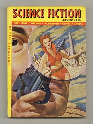 Science Fiction Adventures Pulp Vol. 1 #1 VG 4.0 1952 - Image 1 of 3