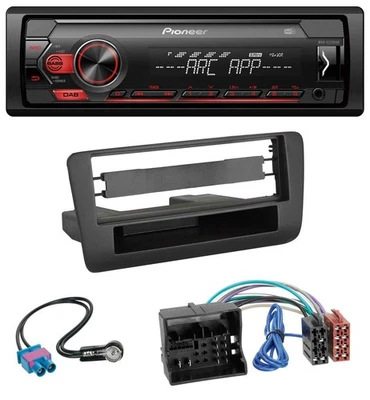 Pioneer DAB 1DIN MP3 AUX USB Autoradio für Audi A1 (ab 2012) - Bild 1 von 4