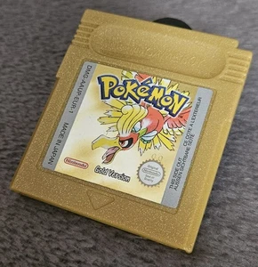 Pokemon Gold Version Nintendo Gameboy UK PAL Original Neue Batterie  - Bild 1 von 14