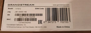 Grandstream HT812 Analog Telephone Adapter & NAT Router 961-00050 - Picture 1 of 3