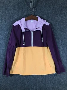 Giacca a vento donna con cappuccio Old Navy taglia grande multicolore manica lunga - Foto 1 di 9