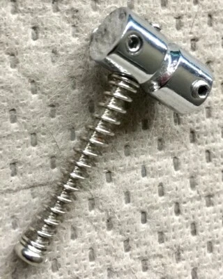 Bajo Kramer Estilo Vintage Puente Original Cromo Cuerda Sillín Foto 1 de 4