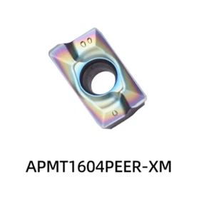 10pcs APMT1604PDER XM milling cutter inserts APMT1604 R0.8 for hard steel - Picture 1 of 6