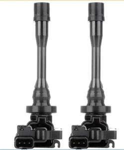 NEW IGNITION COILS PACK OF 2 FOR VARIOUS VEHICLES 1.8L 2.0L 2.4L 4L C1257 UF295 - Picture 1 of 7