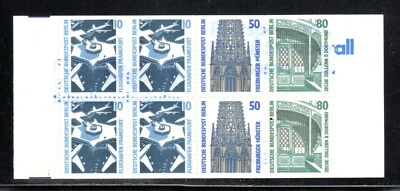 Germany SC# BK 9N552a  - German Buildings - Stamp Booklet - M-NH  - Image 1 of 2